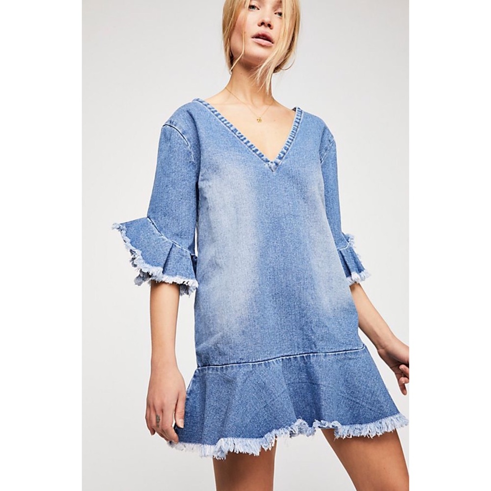 Henri Denim Mini Dress